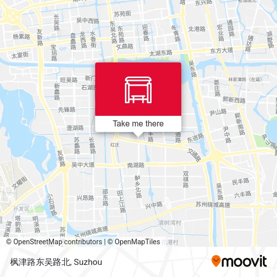 枫津路东吴路北 map
