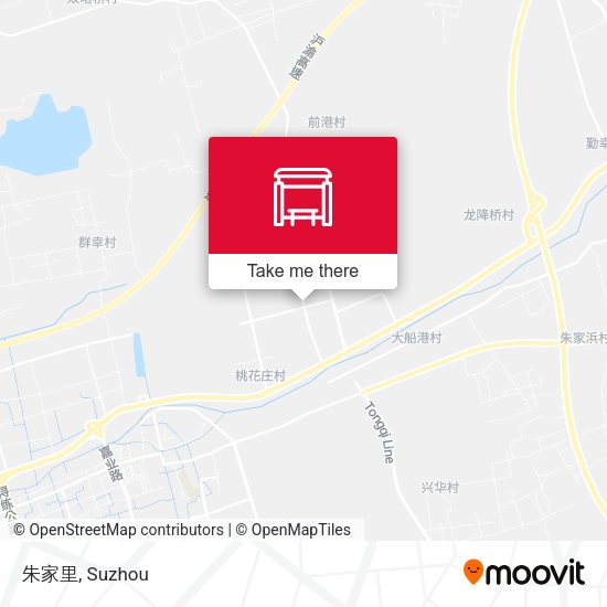 朱家里 map