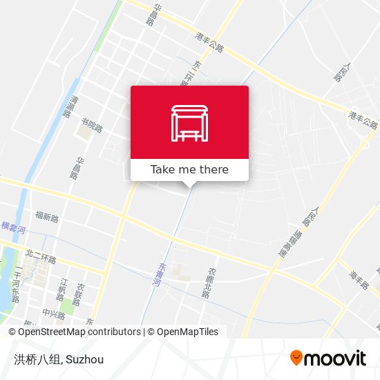 洪桥八组 map