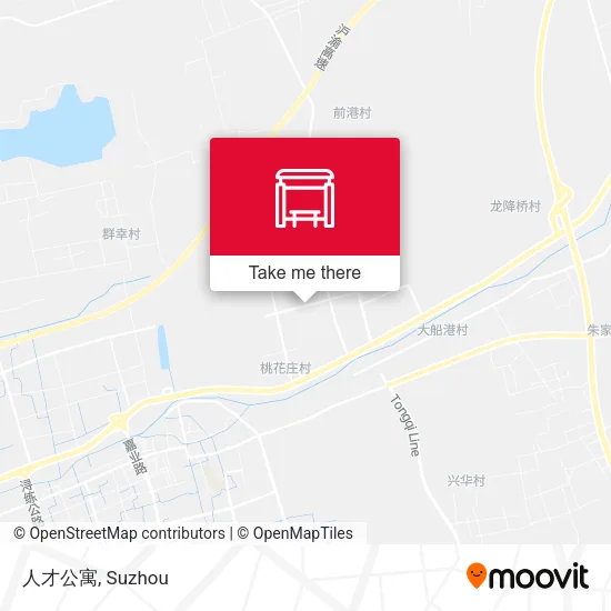 人才公寓 map