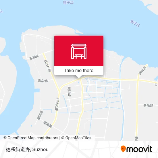 德积街道办 map