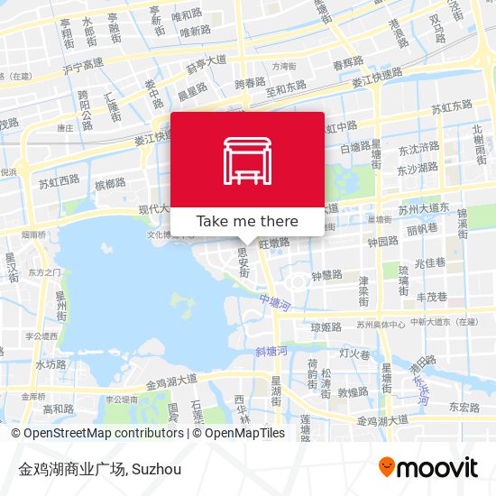 金鸡湖商业广场 map