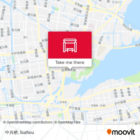 中兴桥 map
