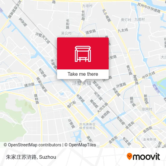 朱家庄苏浒路 map