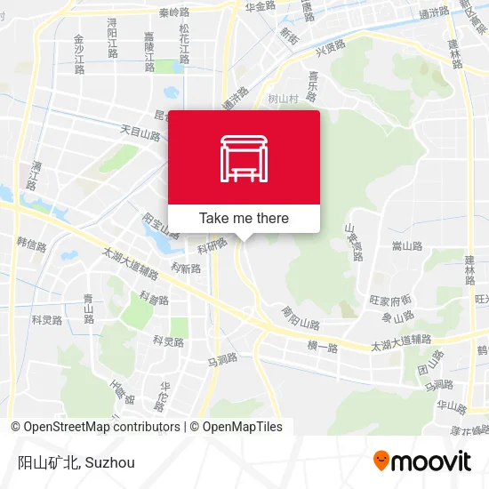 阳山矿北 map