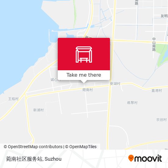 菀南社区服务站 map