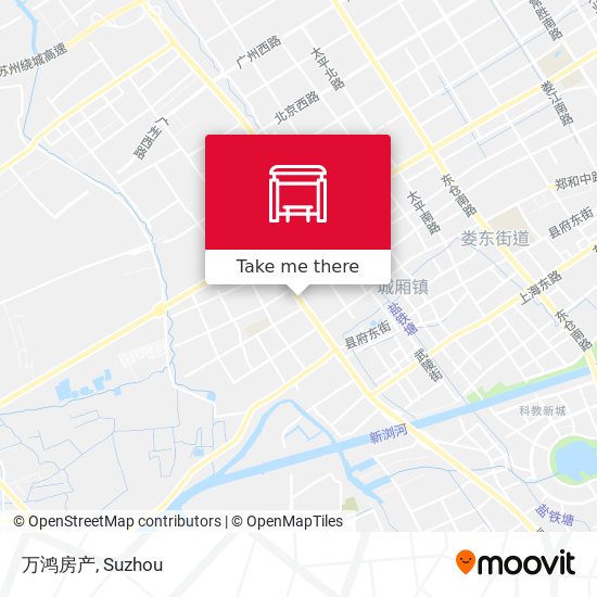 万鸿房产 map