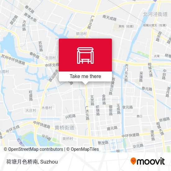 荷塘月色桥南 map