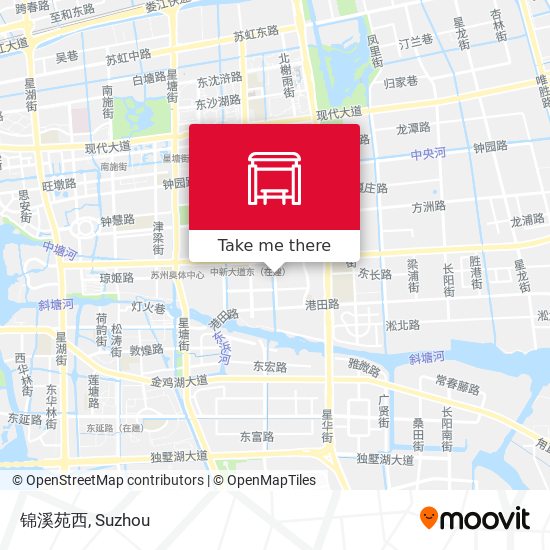 锦溪苑西 map