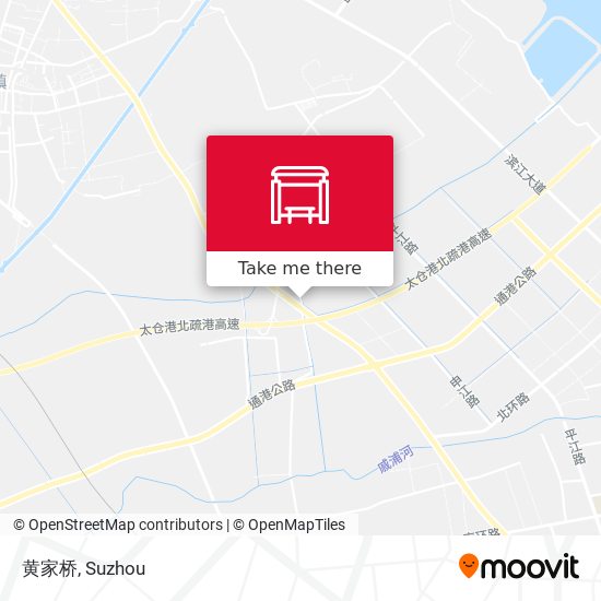 黄家桥 map