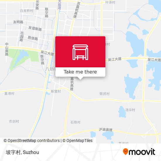 坡字村 map