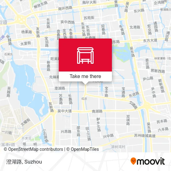 澄湖路 map