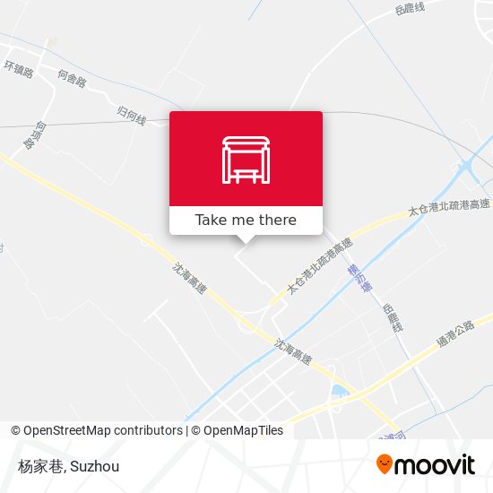 杨家巷 map