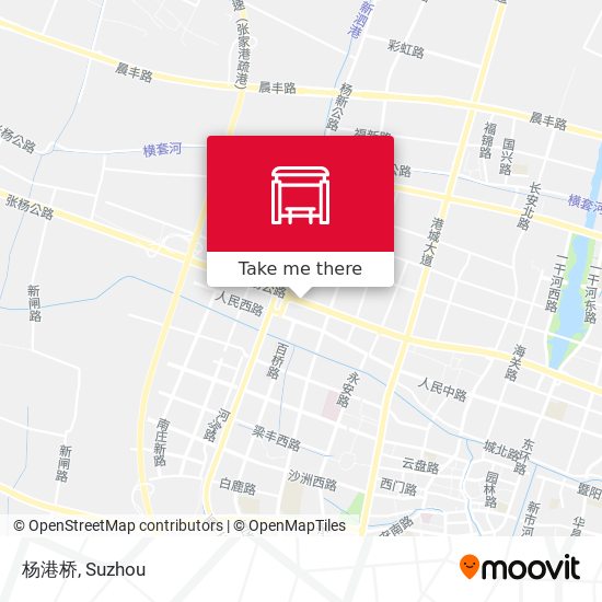 杨港桥 map