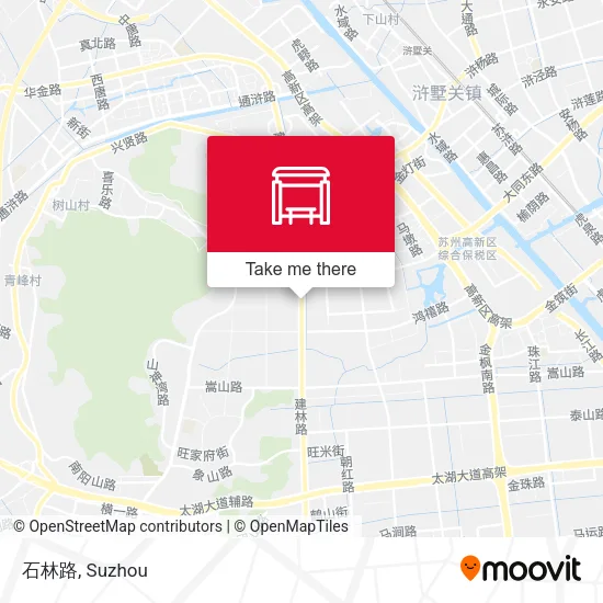 石林路 map