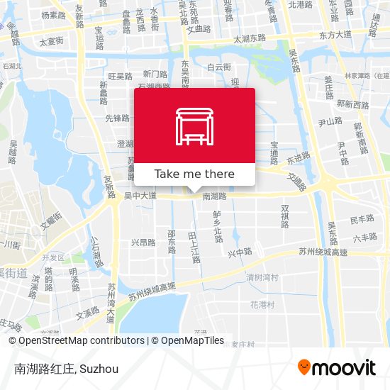 南湖路红庄 map