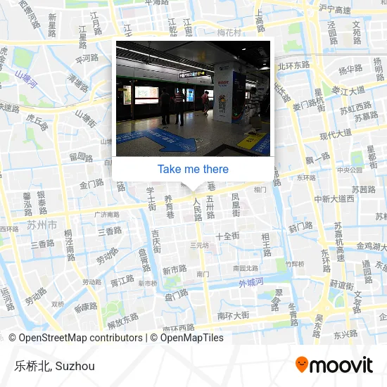 乐桥北 map