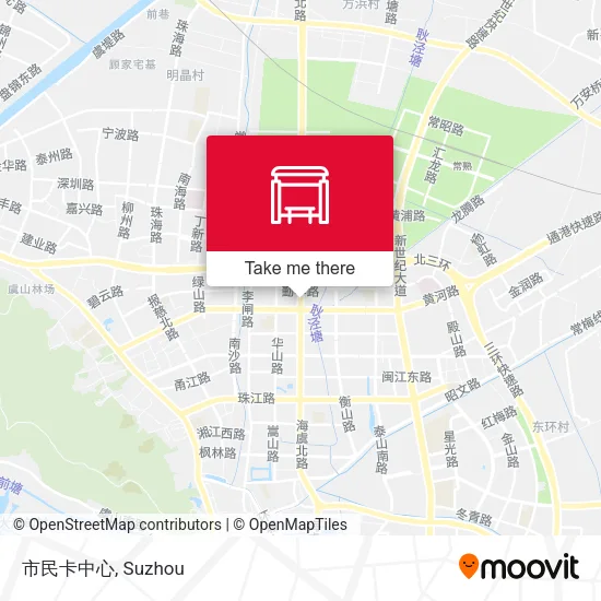 市民卡中心 map