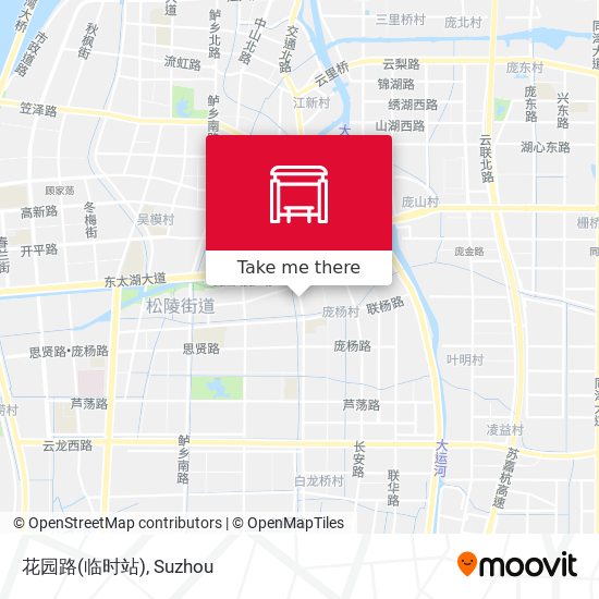 花园路(临时站) map