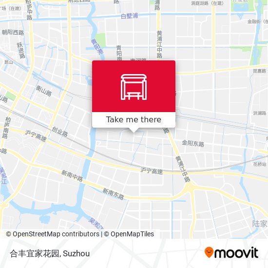 合丰宜家花园 map
