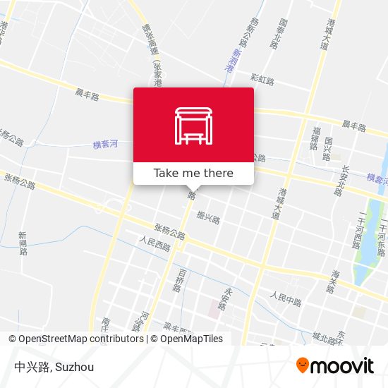 中兴路 map