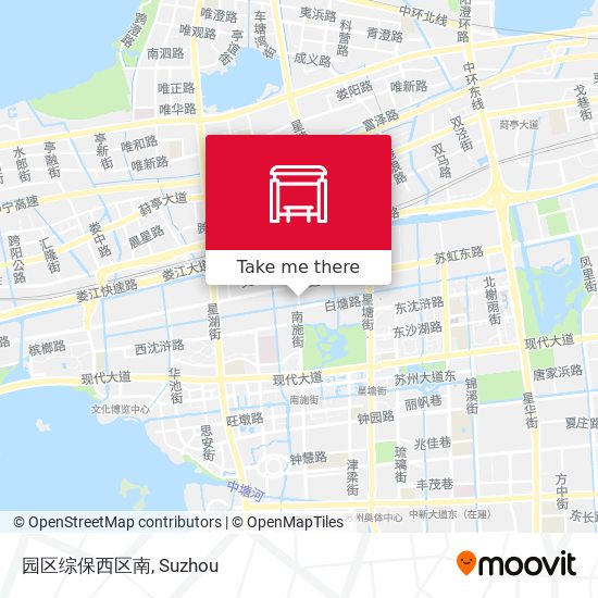 园区综保西区南 map