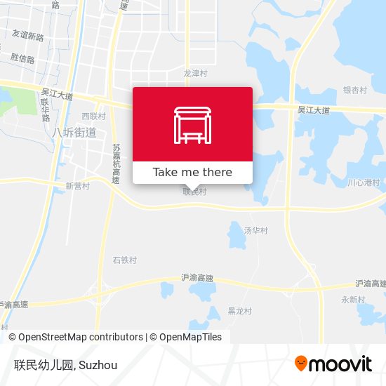 联民幼儿园 map