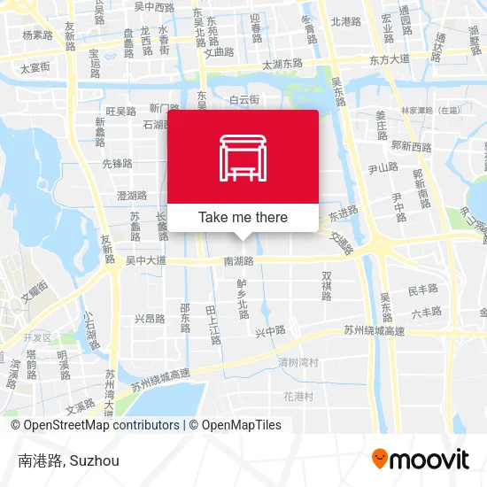 南港路 map