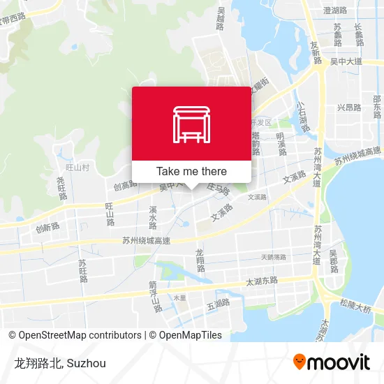 龙翔路北 map
