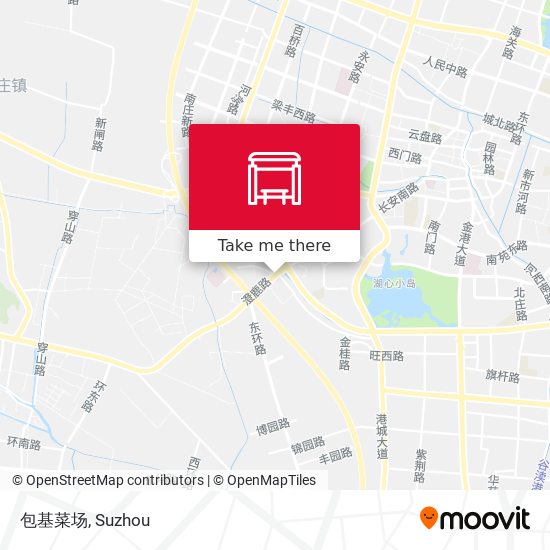 包基菜场 map