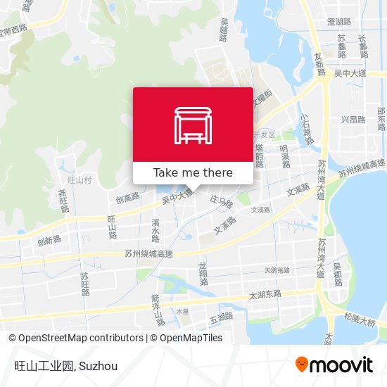 旺山工业园 map