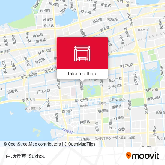 白塘景苑 map