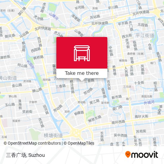 三香广场 map