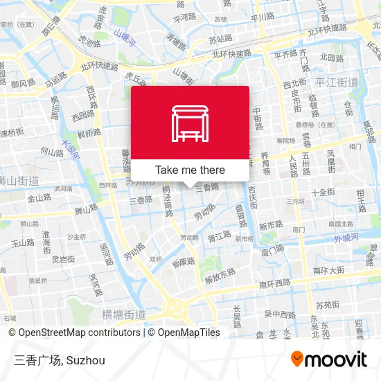 三香广场 map