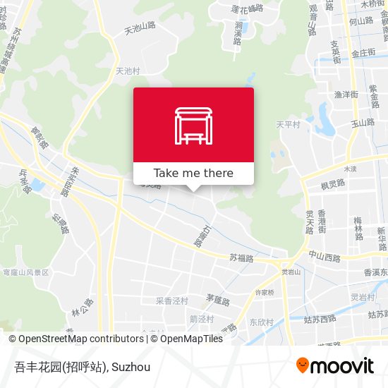 吾丰花园(招呼站) map