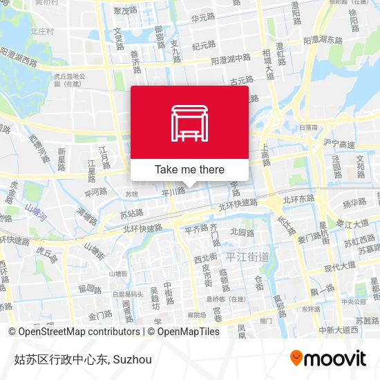 姑苏区行政中心东 map
