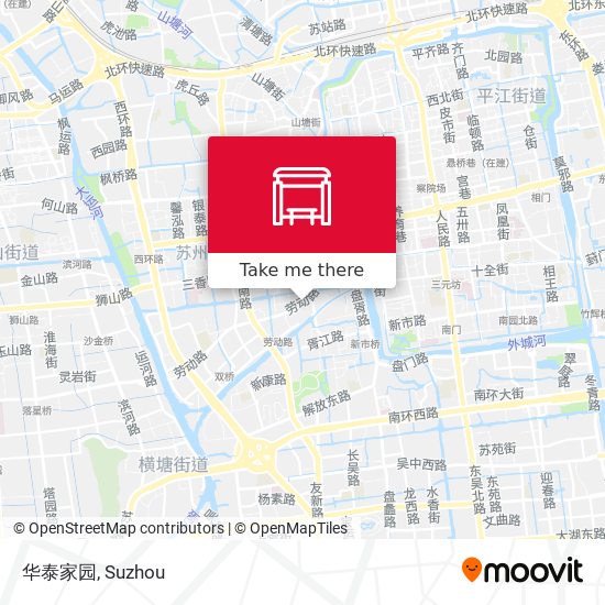 华泰家园 map
