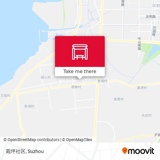 菀坪社区 map