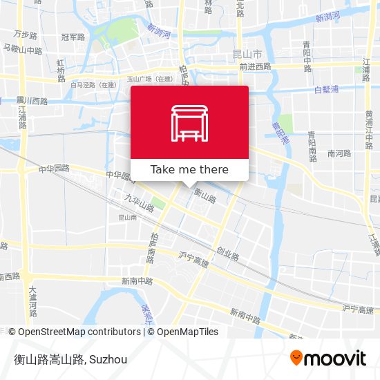 衡山路嵩山路 map