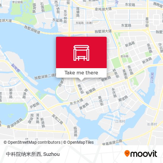 中科院纳米所西 map
