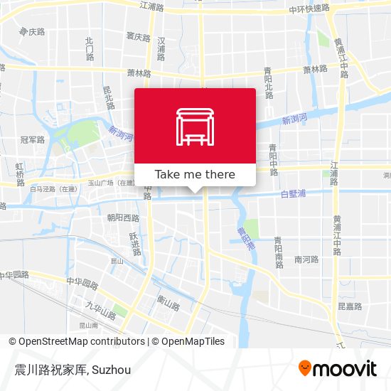 震川路祝家厍 map