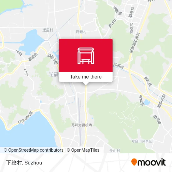 下绞村 map