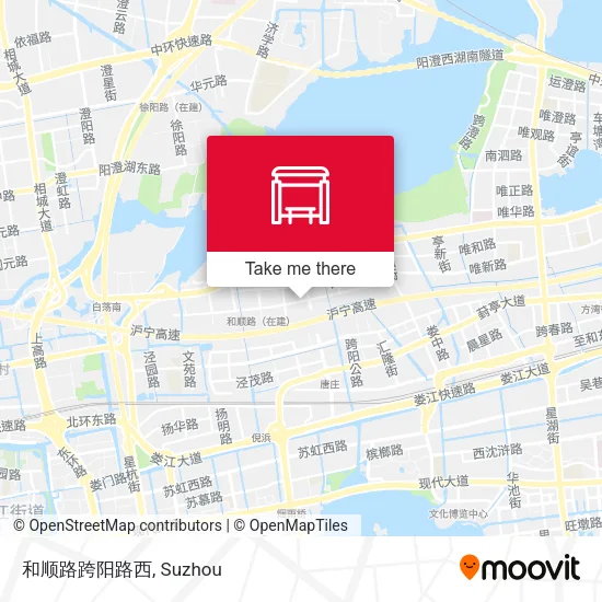 和顺路跨阳路西 map