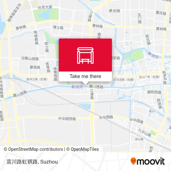 震川路虹祺路 map