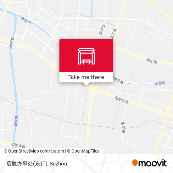 后塍办事处(东行) map