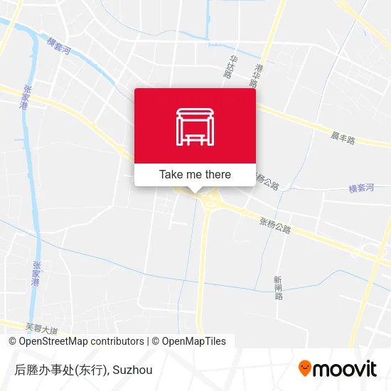 后塍办事处(东行) map