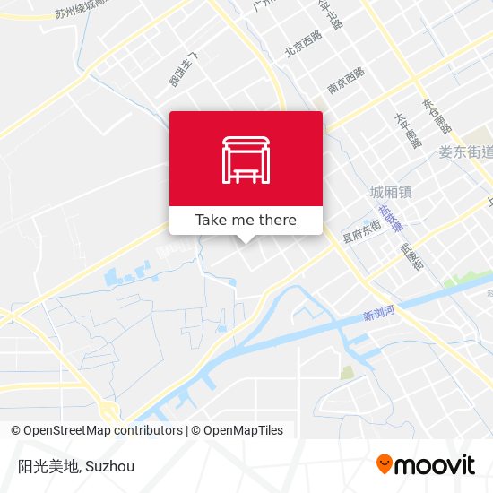阳光美地 map