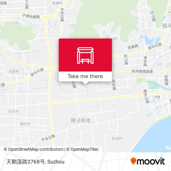 天鹅荡路2768号 map