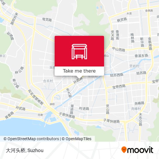 大河头桥 map