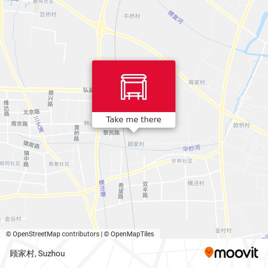 顾家村 map